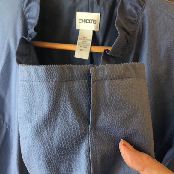 Chico’s Jacket in Soft blue - Picture 5 of 8